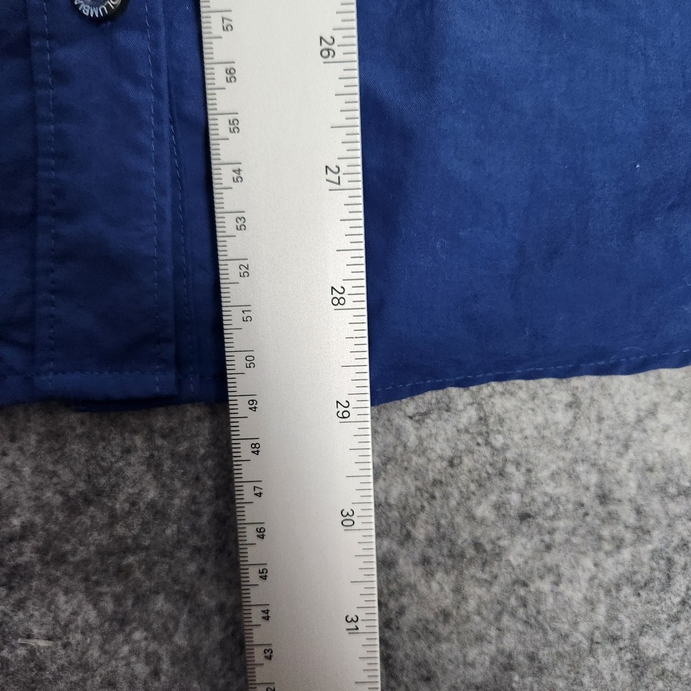 Columbia PFG Performance Fishing Gear Men L Blue Mesh Lined‎ Vented Outdoor Hike - Picture 6 of 8